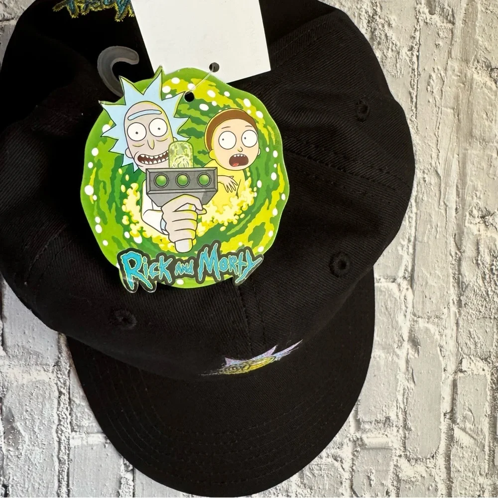 Rick and Morty Rick Embroidered Adjustable Cap Hat - Picture 4 of 6